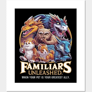 Familiars Unleashed: When your pet is your greatest ally Posters and Art